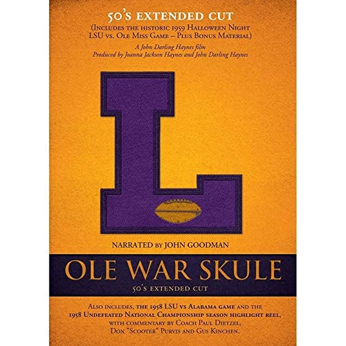 Ole War Skule: Stories of LSU Football - DVD 1950's Director's Cut by Team Marketing - Used - Good condition