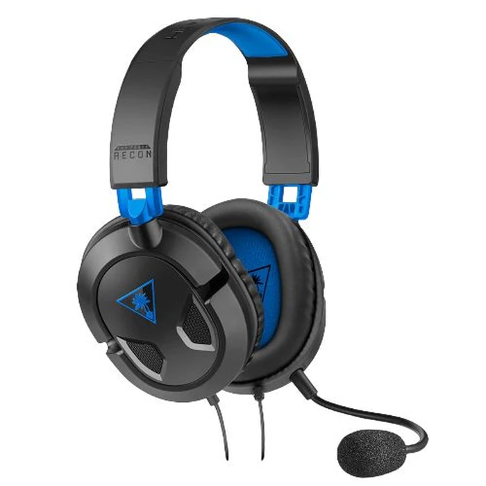 Turtle Beach Ear Force Recon 50P Headset - Black/Blue by Turtle Beach - Image 1