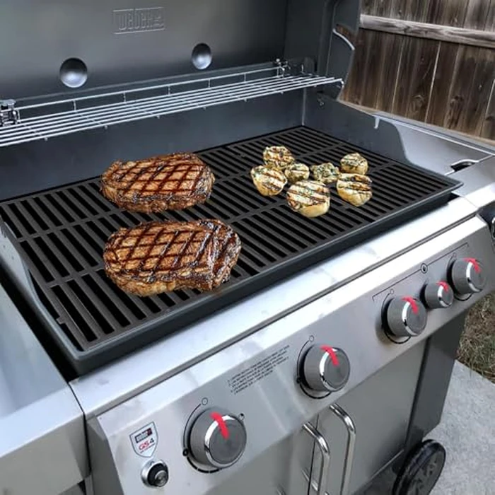 66097 Genesis II 400 Grill Grates for Weber Genesis GS4 II/LX 400 Series Grills Parts Genesis 2 E-410 S410 E-435 S-435 E-415 SE-410 LX S-440, 66089 Grates for Kitchen-aid 740-0781 Parts Cast Iron by DcYourHome - Image 7