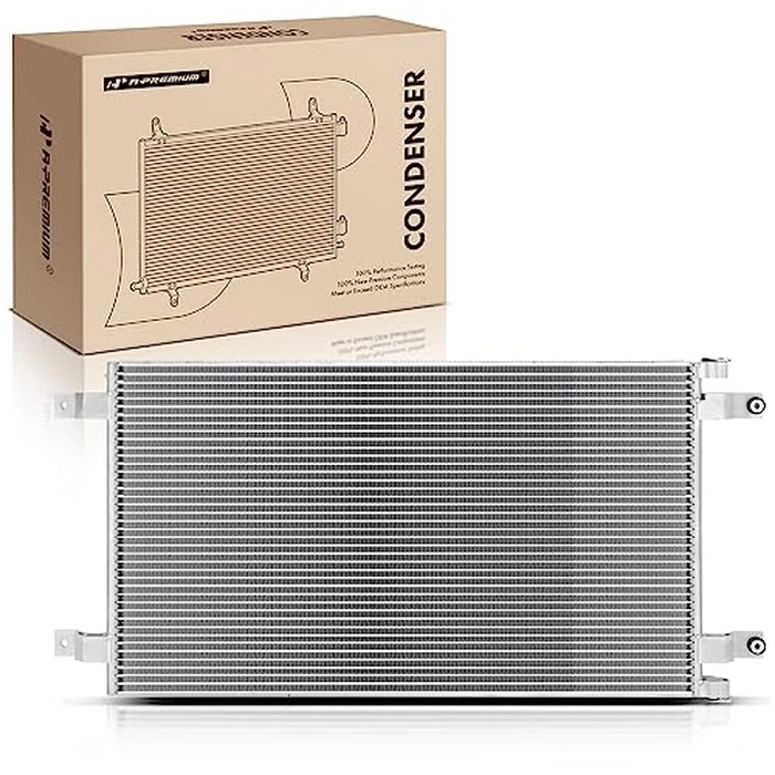 A-Premium Air Conditioning A/C Condenser Compatible with Kenworth T680 2013-2016, T880 2015-2016 & Peterbilt 567, 579, 587 by A-Premium - Used - Very Good condition