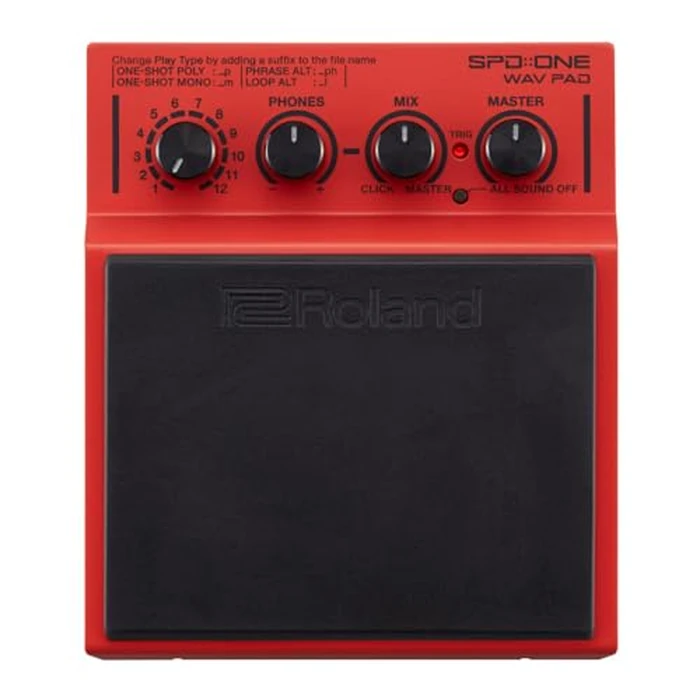 Roland Percussion Electronic Drum Pad, Red (SPD-1W) by Roland - Used - Like New condition - US$216.31
