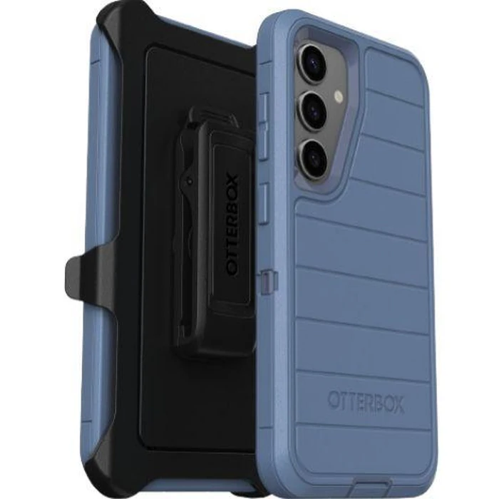 OtterBox Defender Pro Series Phone Case & Holster for Samsung Galaxy S24 - Baby Blue by OtterBox - Refurbished - Brand New condition - US$46.43