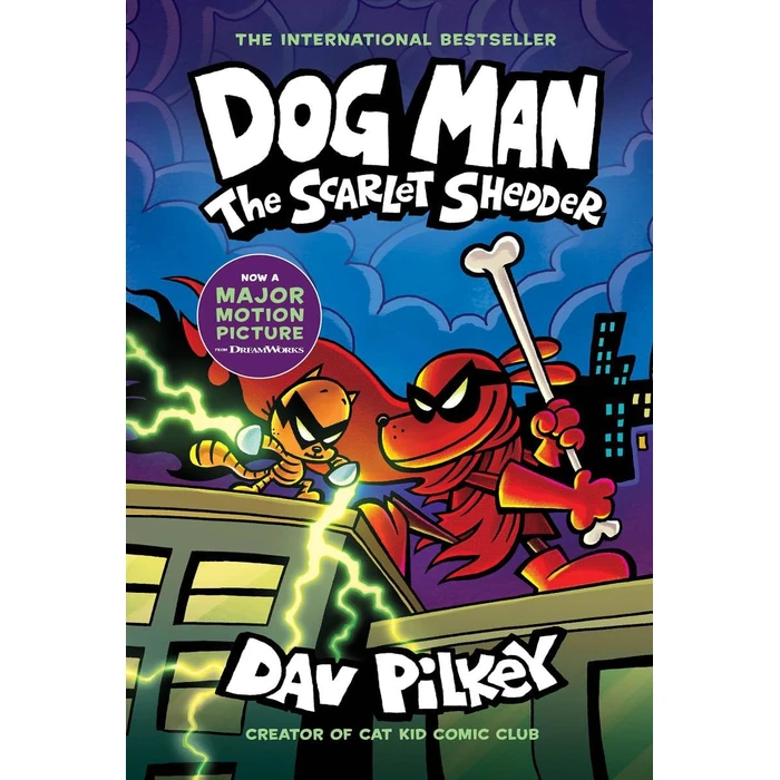 Dog Man: The Scarlet Shedder: A Graphic Novel (Dog Man #12): From the Creator of Captain Underpants (12) by Scholastic - Used - Acceptable condition