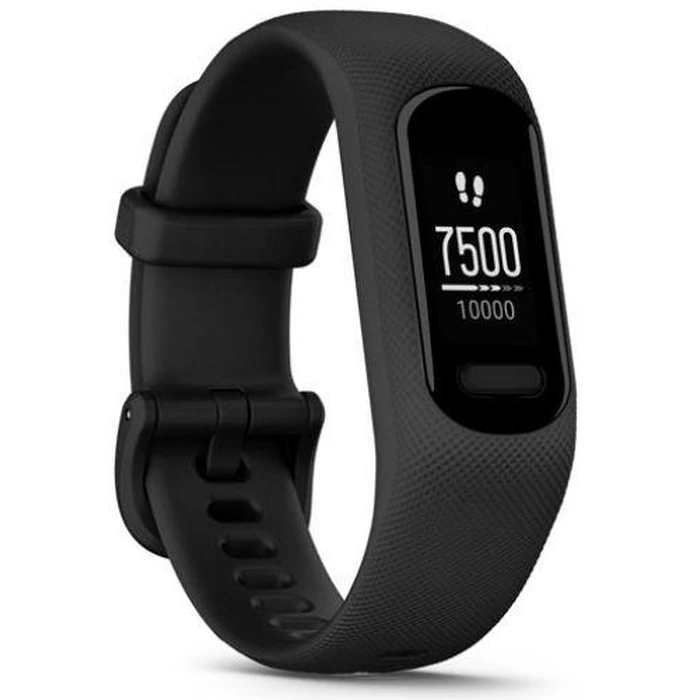 Garmin Vivosmart 5 Smartwatch - Black Polycarbonate Case with Black Silicone Strap - Large Size by Garmin - Image 3