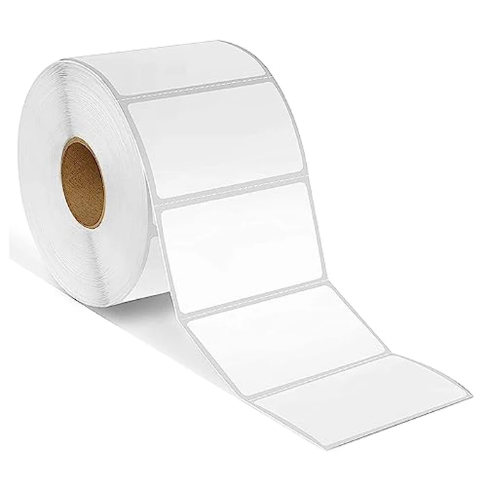 Spartan Industrial - 2.25" X 1.25" Direct Thermal Labels (10000 Count, 10 Rolls) UPC Barcode Stickers, SKU Labels, Address and Mailing - Compatible with Zebra and Rollo Printers by Spartan Industrial - Image 1