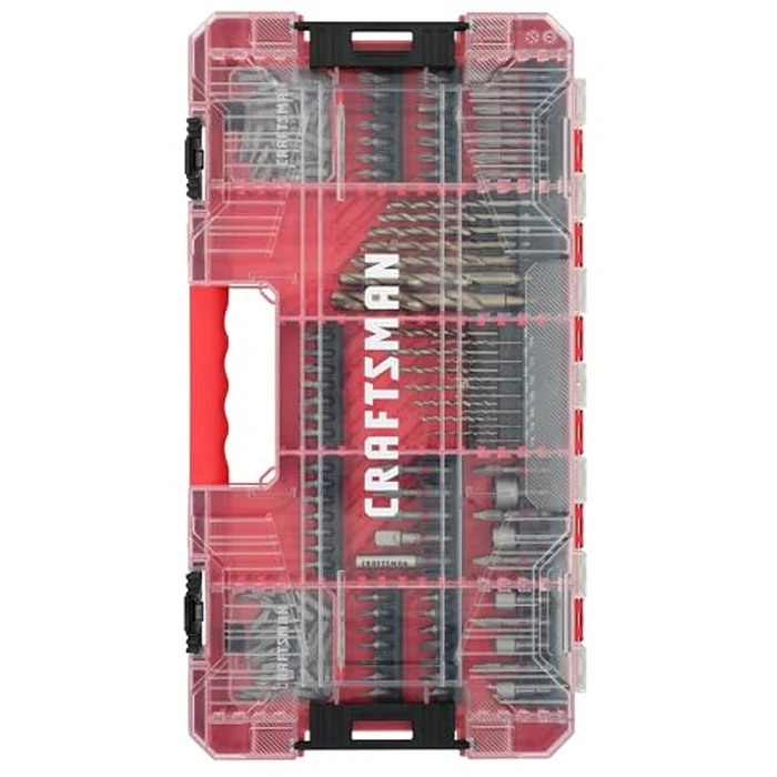 CRAFTSMAN 140 Pc Impact Driver Bit Set, Steel, Black Oxide Coated Impact Drill Bit Set, Precision Machined Tips (CMAF140SET) by CRAFTSMAN - Image 4