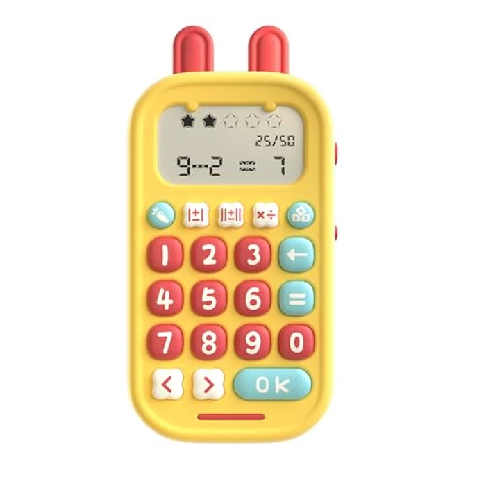 alilo Math Games for Kids Ages 5-12, Portable Math Toys for Practicing Addition, Subtraction, Multiplication and Division, Fun Educational Toy with 5 Modes, 19 Math Games, and 50K Math Questions by alilo - Used - Very Good condition