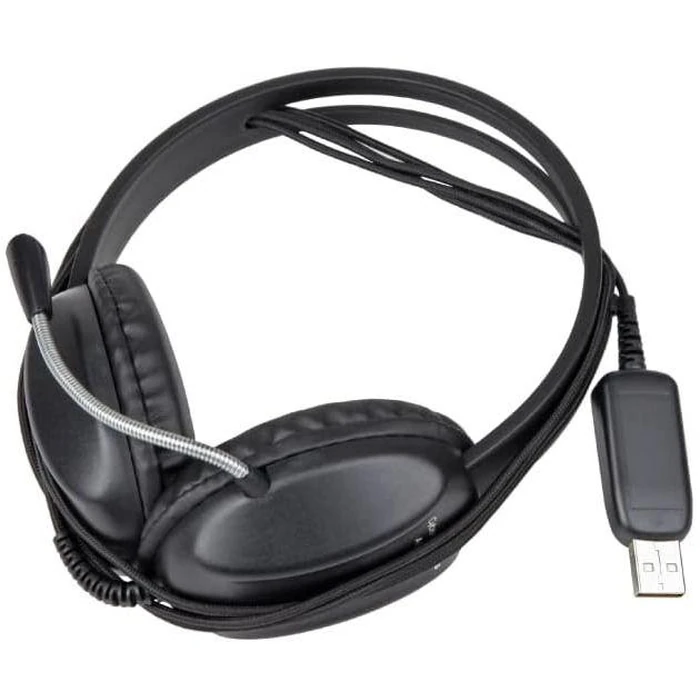 Cyber Acoustics AC-4006 USB Stereo Headset - Black by Cyber Acoustics - Image 4