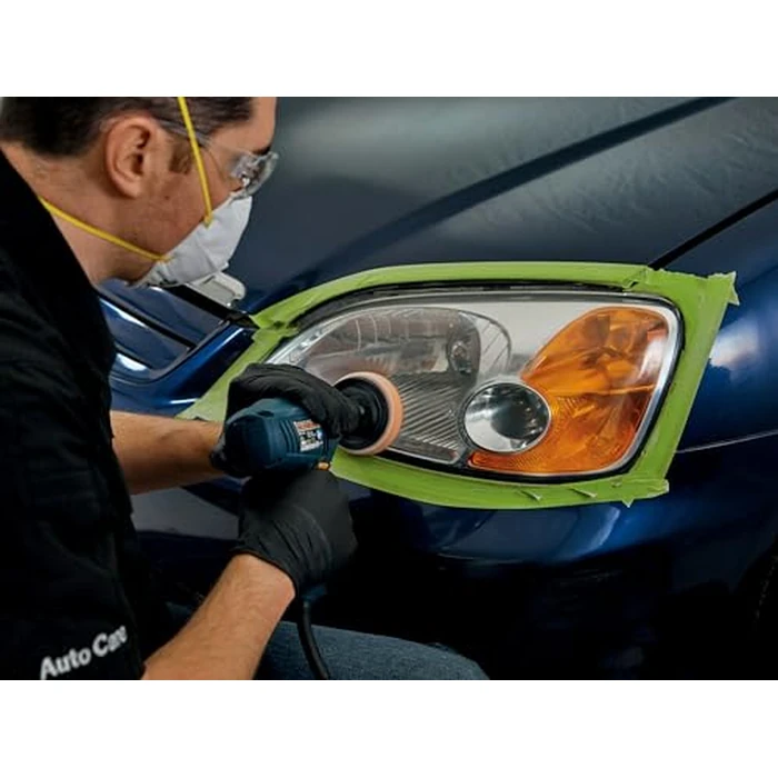 3M Ultra Headlight Restoration Kit, Contains Masking Tape, Light Sanding Discs, Wax Protectant and More, Use on Plastic Lenses Headlights, Taillights and More, Easy Heavy-Duty Restoration (39195) by 3M - Image 7