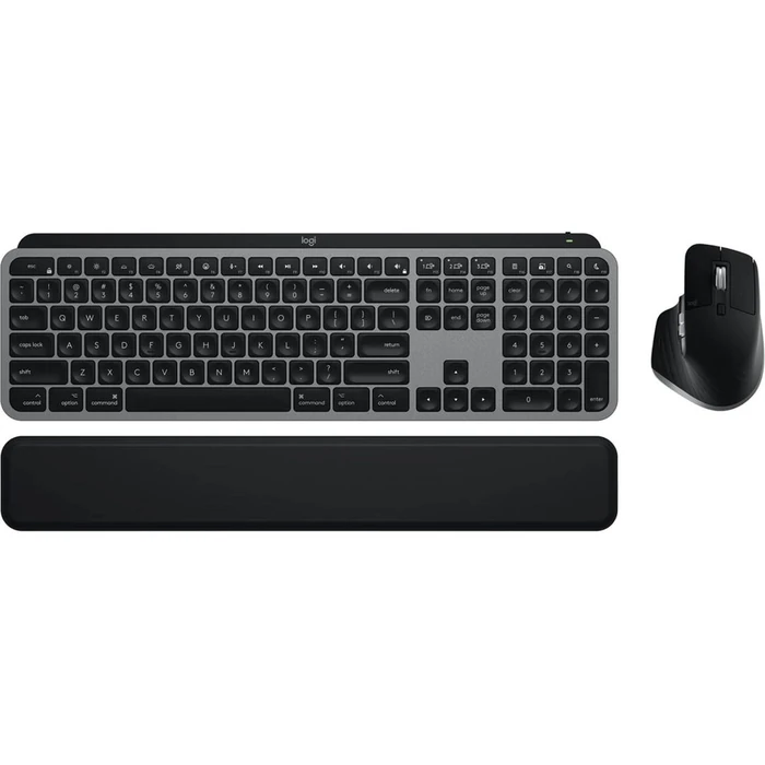 Logitech Logitech MX Keys S Wireless Keyboard & Mouse Combo for Mac - Space Gray by Logitech - Image 1