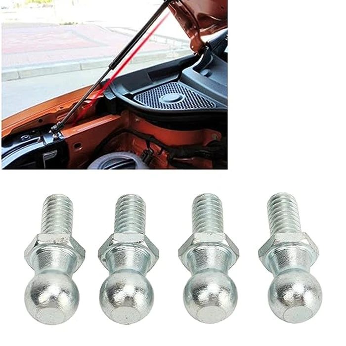Automotive Replacement Ball Studs 4PCS 13mm Ball Studs with Hardware 5/16in 18 Thread Long Durability for Gas Lift Strut by Acouto - Image 7