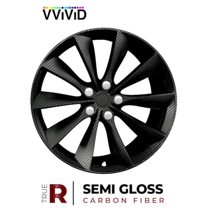 VViViD Black True R Carbon Fiber Vinyl Wrap Roll with Air Release Technology (20ft x 5ft) by VViViD - Image 7