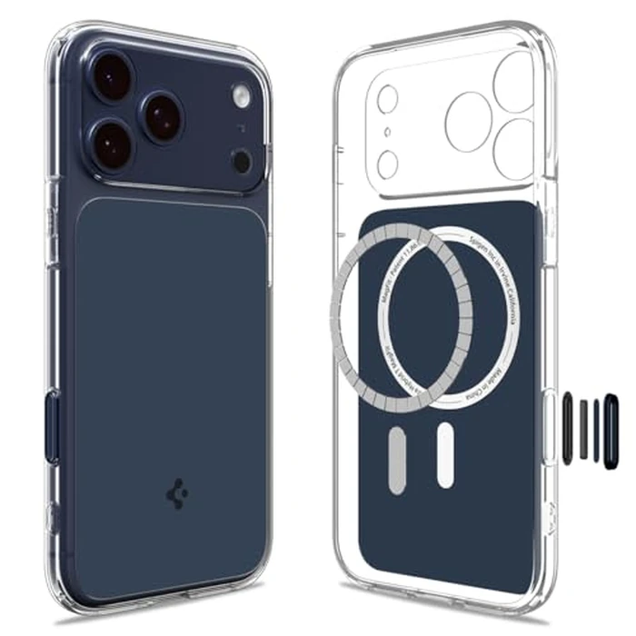 Spigen Case for iPhone 17 Pro Case, Ultra Hybrid T MagFit [Anti-Yellowing, Magsafe Compatible] Designed for Apple iPhone 17 Pro Case (2025) - Matte Blue by Spigen - Used - Acceptable condition