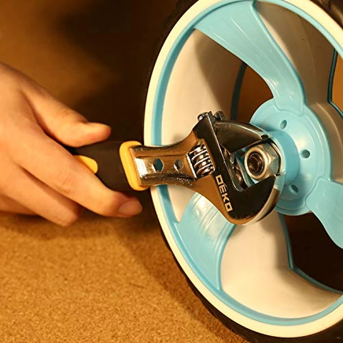 DEKOPRO 198 Piece Home Repair Tool Kit, Wrench Plastic Toolbox with General Household Hand Tool Set by DEKOPRO - Image 7