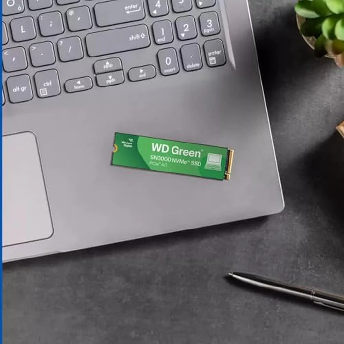 Western Digital 1TB WD Green SN3000 NVMe Internal SSD - Solid State Drive - Gen4 PCIe, M.2 2280, Up to 5,000 MB/s - WDS100T4G0E by Western Digital - Image 3