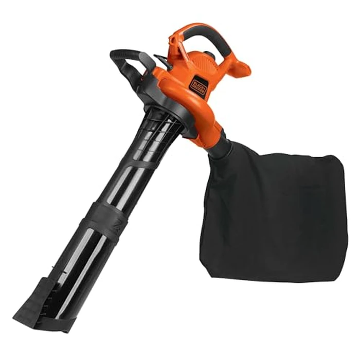 BLACK+DECKER Leaf Blower Leaf Vacuum and Leaf Mulcher 3-in-1, Electric Blowers for Lawn Care, 12 Amp, 250 MPH, 400 CFM (BV6000) by BLACK+DECKER - Used - Very Good condition - US$82.66