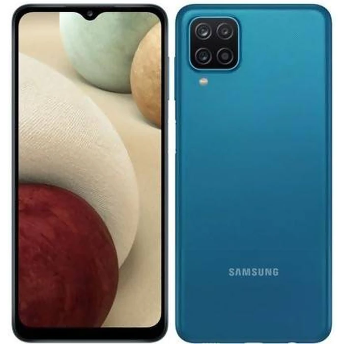 Galaxy A12 - 32GB - 2GB RAM - 1 Physical SIM - Blue - Unlocked by Samsung - Refurbished - Good condition