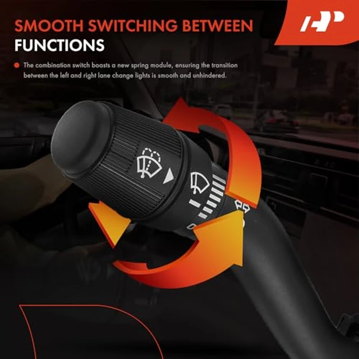 A-Premium Turn Signal Switch Compatible with Ford F-150 F-250 F-350 F-450 F-550 Super Duty 1999-2000 F800 Multi-Function Windshield Wiper Switch Replace for F65Z13K359AA 2330817 by A-premium - Image 4