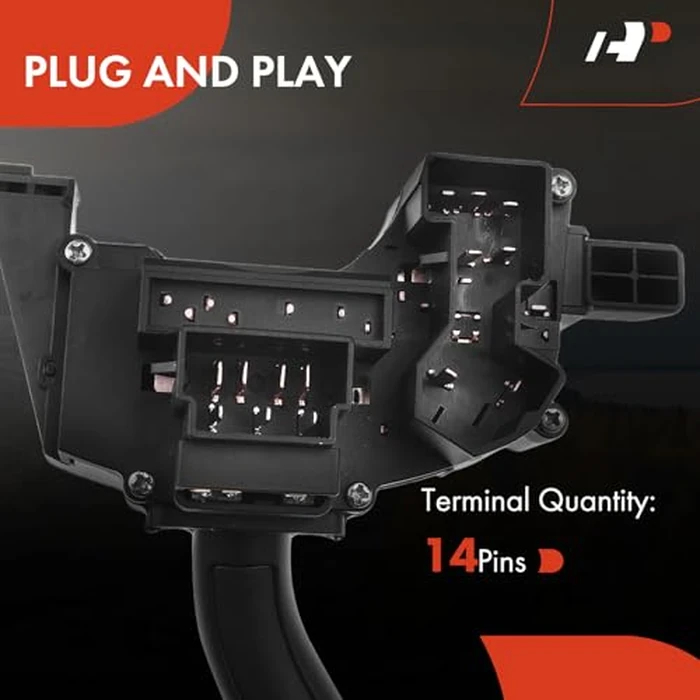 A-Premium Turn Signal Switch Compatible with Ford F-150 F-250 F-350 F-450 F-550 Super Duty 1999-2000 F800 Multi-Function Windshield Wiper Switch Replace for F65Z13K359AA 2330817 by A-premium - Image 7
