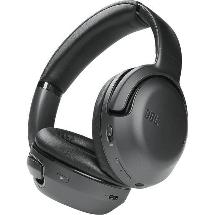 JBL Tour One Wireless Over-Ear Noise Cancelling Headphones - Black by JBL - Image 3