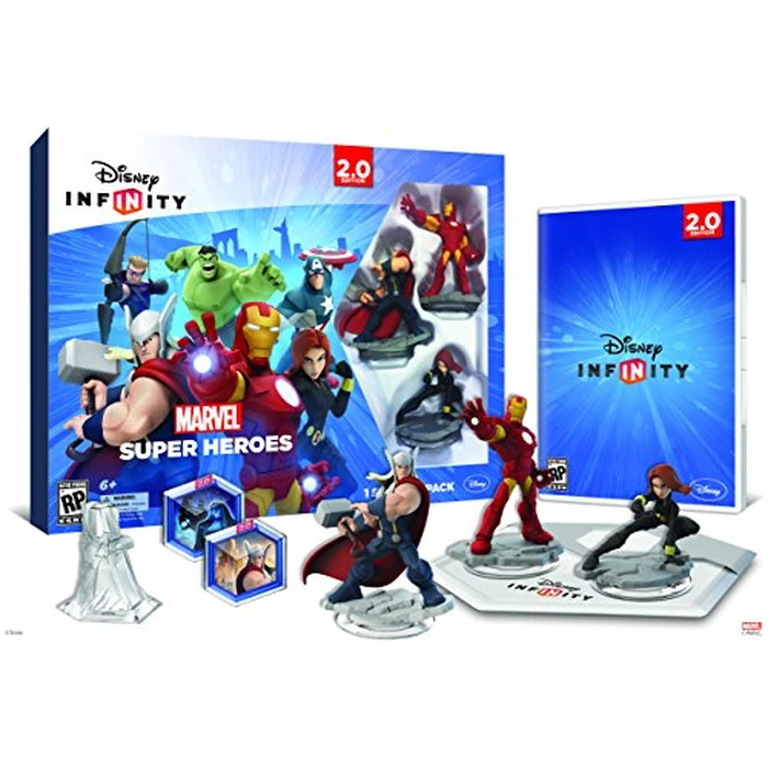 Disney Infinity 2.0 Marvel Super Heroes Starter Pack for PlayStation 4 by Disney Interactive - Image 1