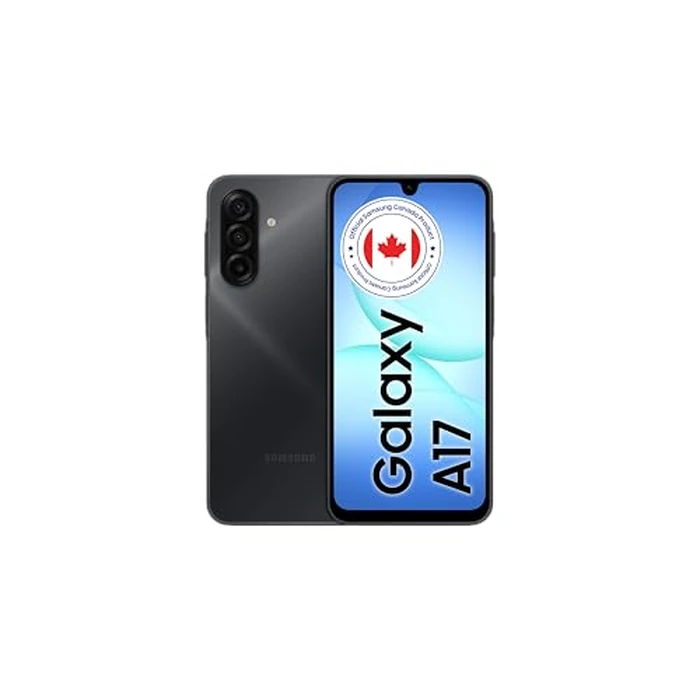 Samsung Galaxy A17 5G (CAD Version & Warranty) - 6.7" AMOLED Screen, 128GB, Black, 25W Fast Charging, Android Unlocked Smartphone by Samsung - Used - Like New condition - CA$214.20