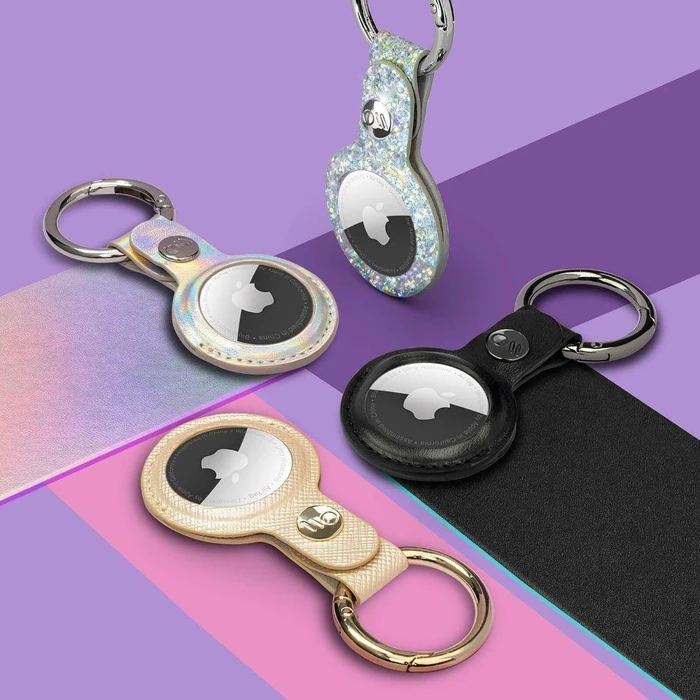 Case-Mate Clip Ring Keychain AirTag Case for Apple AirTag - Black by Case-Mate - Image 9