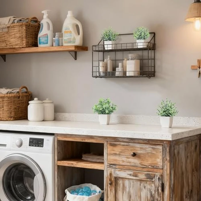 Der Rose 4 Pack Fake Plants Mini Artificial Greenery Potted Plants for Home Decor Indoor Office Table Room Farmhouse Bathroom Decor by Der Rose - Image 3