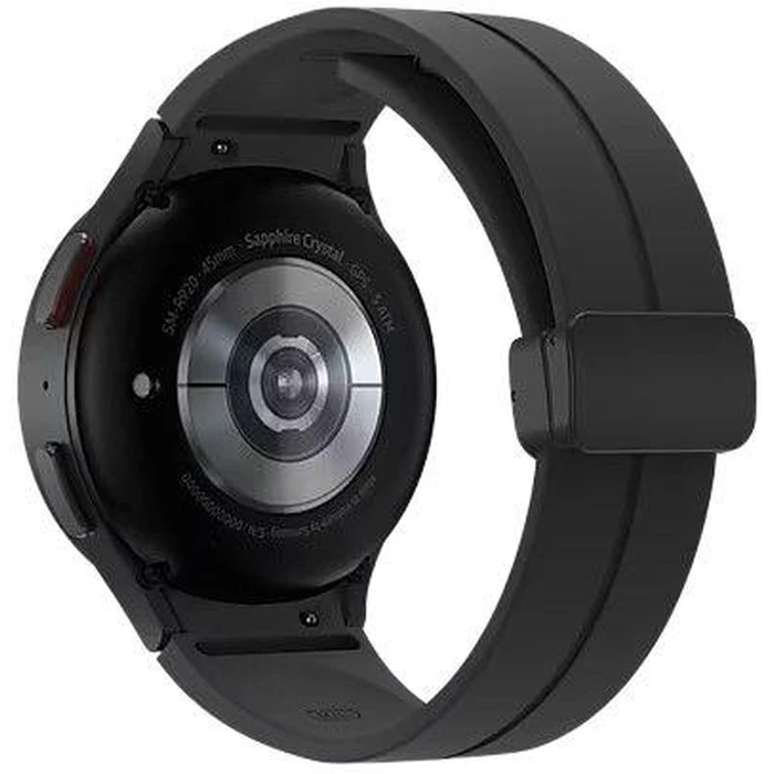 Samsung Galaxy Watch5 Pro (Bluetooth) - 16GB - 45mm - Black Titanium Titanium Case with Black Titanium Silicone by Samsung - Image 5