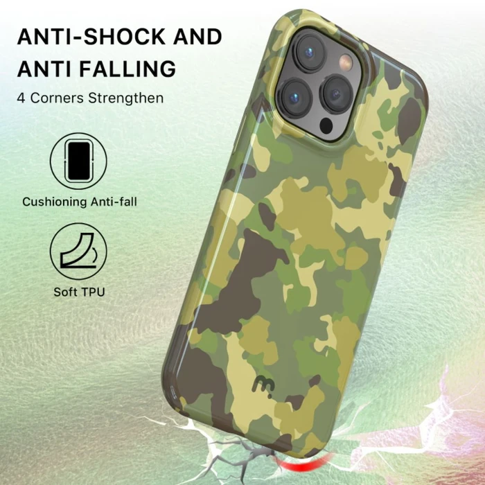 MyBat Pro Chic Series Phone Case for iPhone 14 Pro - Desert Camo by MyBat Pro - Image 4