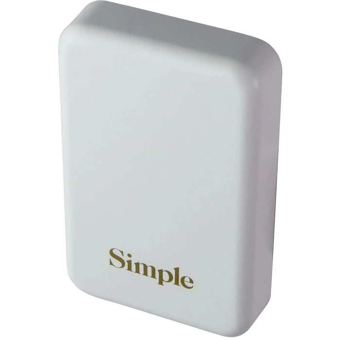 S.Simple (10000mAh) POWER Magnetic Portable Charger - White by S. Simple - Refurbished - Excellent condition - US$10.44