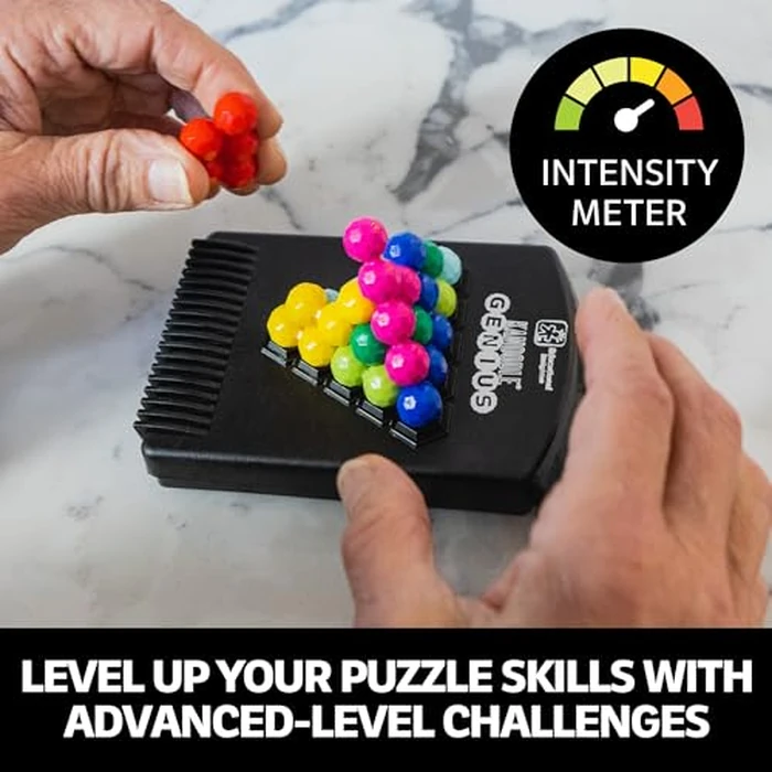 Educational Insights Kanoodle Genius - 3D Brain Teaser Puzzles for Kids, Spatial Puzzle Games for Adults, Teens and Kids, Problem Solving Toys and Logic Puzzles, Single Player Games by Educational Insights - Image 4