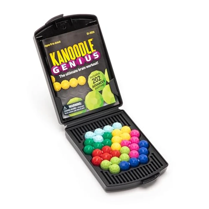 Educational Insights Kanoodle Genius - 3D Brain Teaser Puzzles for Kids, Spatial Puzzle Games for Adults, Teens and Kids, Problem Solving Toys and Logic Puzzles, Single Player Games by Educational Insights - Image 8