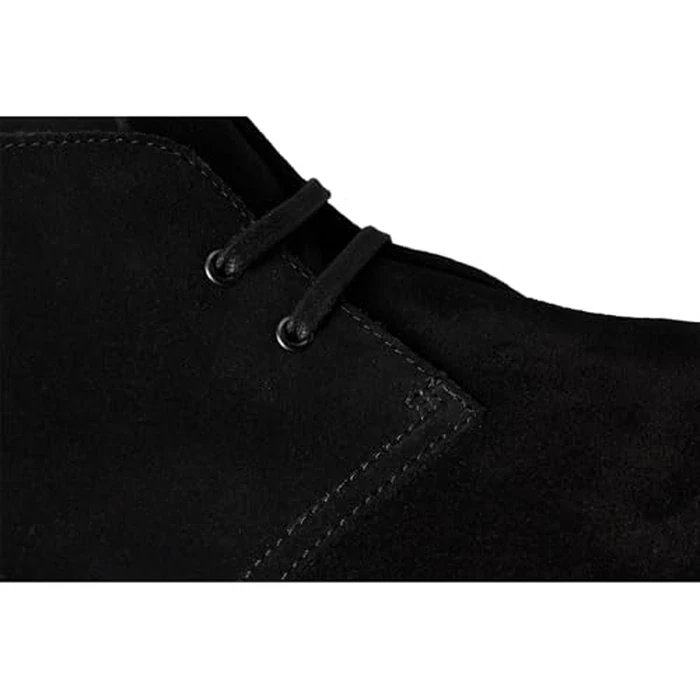Clarks Collection Men's Shepton Chukka Boot, Black Suede, 8.5 Medium US by Clarks - Image 2