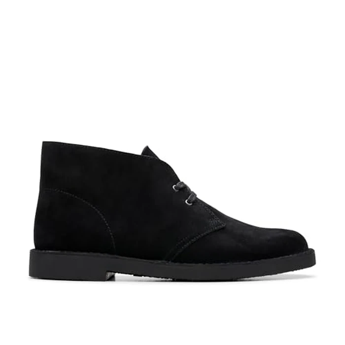 Clarks Collection Men's Shepton Chukka Boot, Black Suede, 8.5 Medium US by Clarks - Image 3