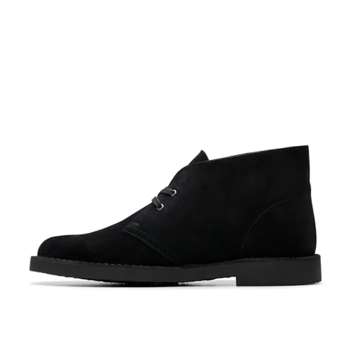 Clarks Collection Men's Shepton Chukka Boot, Black Suede, 8.5 Medium US by Clarks - Image 4