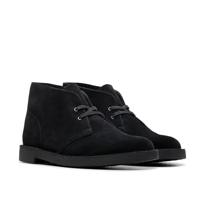 Clarks Collection Men's Shepton Chukka Boot, Black Suede, 8.5 Medium US by Clarks - Image 6