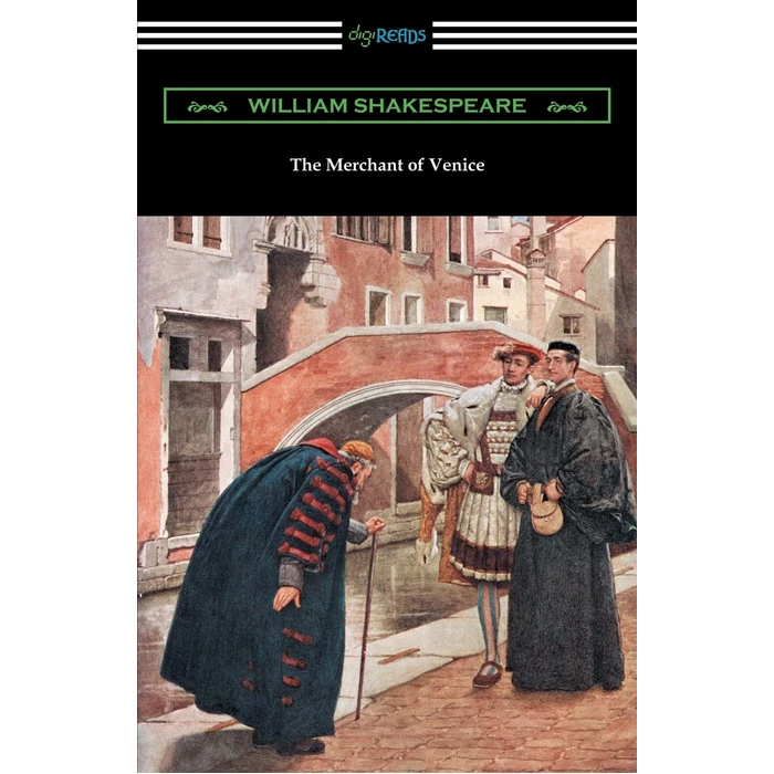 The Merchant of Venice (Annotated by Henry N. Hudson with an Introduction by Charles Harold Herford) by Digireads.com - Used - Good condition