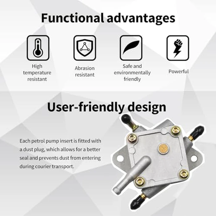 XuLong Electric fuel pump 00636-640 403800700 403801403 DF52-136 14-2224 Compatible with Arctic Cat 440 Prowler Jag AFS LT EXT Cougar,Compatible with Ski-Doo Formula MXZ Touring MXZ 440 by XuLong - Image 4