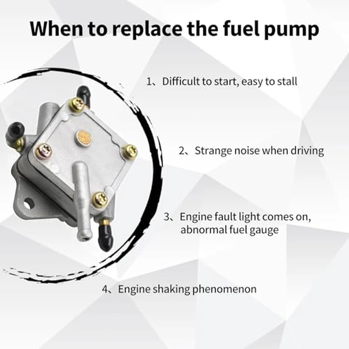XuLong Electric fuel pump 00636-640 403800700 403801403 DF52-136 14-2224 Compatible with Arctic Cat 440 Prowler Jag AFS LT EXT Cougar,Compatible with Ski-Doo Formula MXZ Touring MXZ 440 by XuLong - Image 5