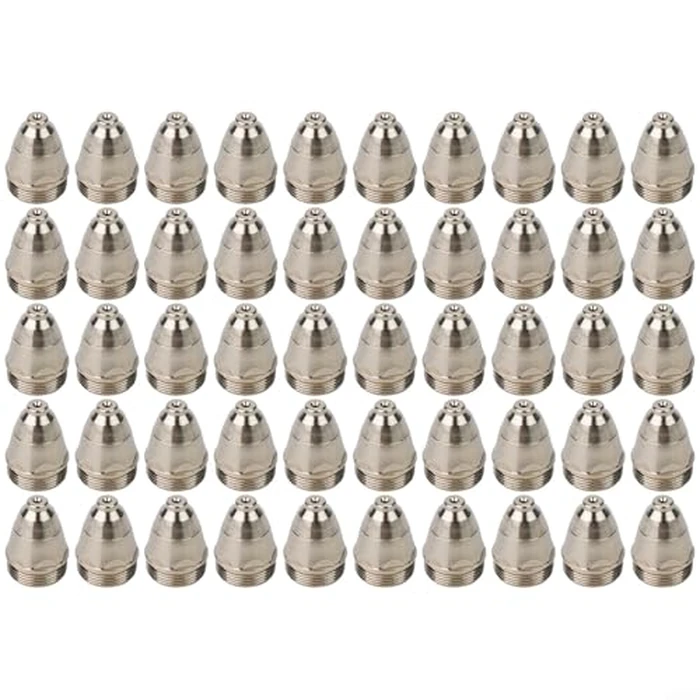 50pcs Plasma Torch Consumables + 50pcs Electrode Tip Nozzle for P-80 Air Plasma Cutting, P80 Plasma Cutter Nozzle Electrodes Consumables Kit (1.3mm) by HOgardenME - Image 8