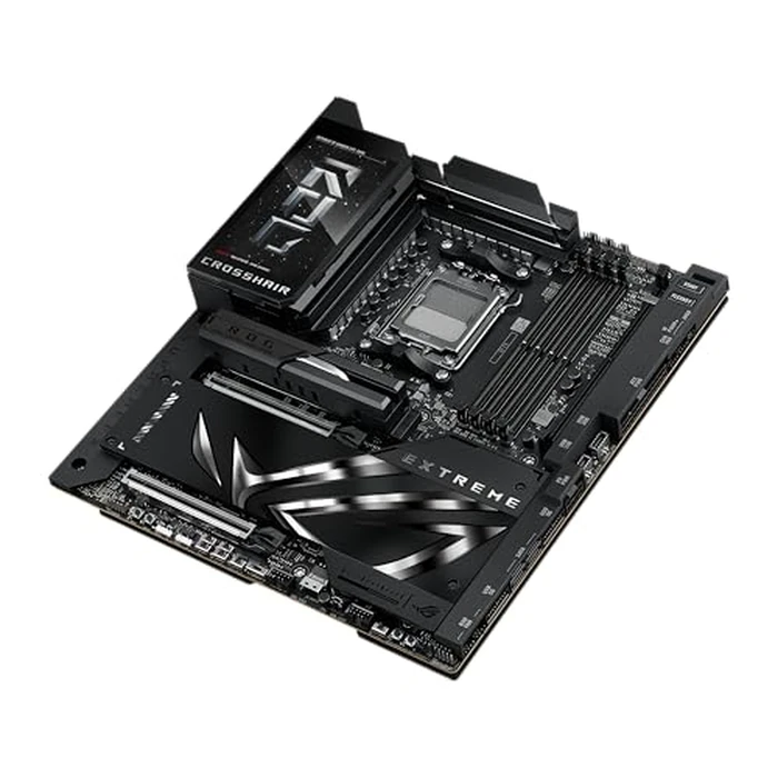 ASUS ROG Crosshair X870E Extreme AMD X870E AM5 E-ATX Gaming Motherboard - 20+2+2 Power Stages, DDR5, PCIe 5.0, 5X M.2, 5G & 10G LAN, Wi-Fi 7, USB4 Type-C, 5” LCD, AI Overclocking & Networking by ASUS - Image 2