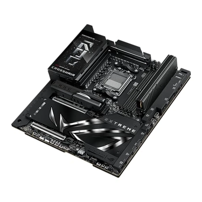 ASUS ROG Crosshair X870E Extreme AMD X870E AM5 E-ATX Gaming Motherboard - 20+2+2 Power Stages, DDR5, PCIe 5.0, 5X M.2, 5G & 10G LAN, Wi-Fi 7, USB4 Type-C, 5” LCD, AI Overclocking & Networking by ASUS - Image 3