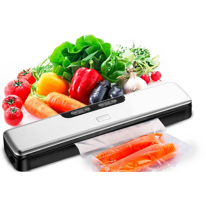 BEYUAM 5-in-1 Food Vacuum Sealer Machine - Silver by BEYUAM - Refurbished - Excellent condition - US$44.28