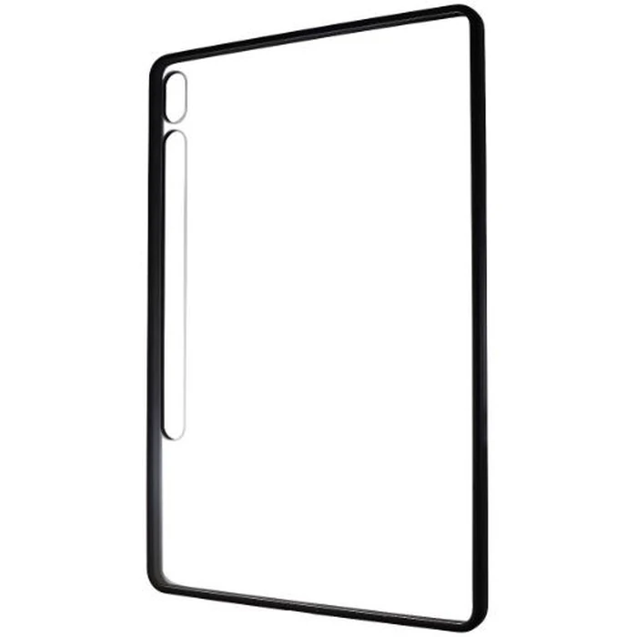 Otterbox React Series Tablet Case for Galaxy Tab S7 FE (5G) - Black Crystal (Clear/Black) by Otterbox - Refurbished - Good condition