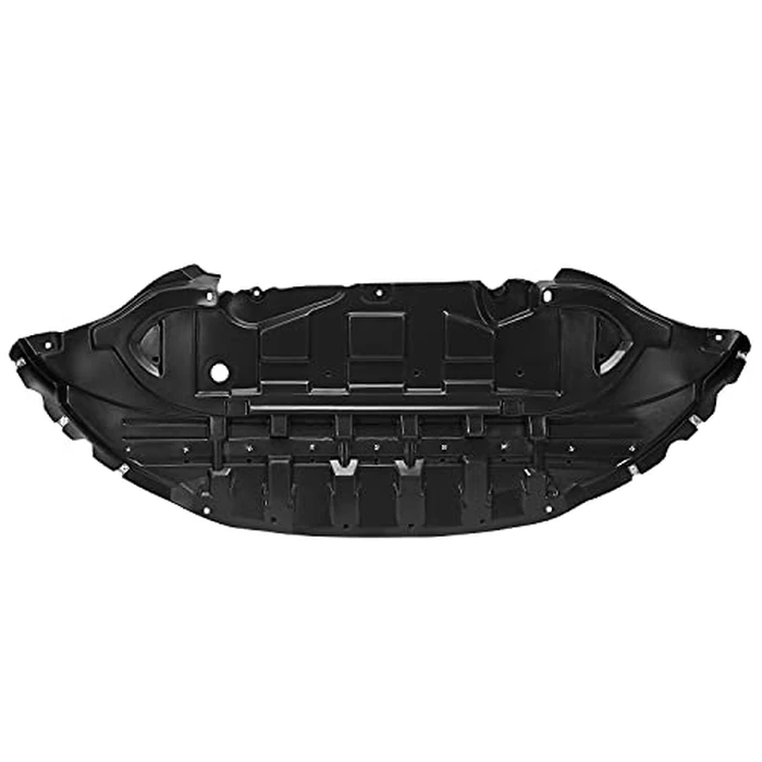 ECOTRIC Front Engine Splash Shield Compatible with 2013-2014 Ford Mustang Base Convertible Coupe GT Convertible Coupe 3.7L 5.0L W/O California Edition Replacement for DR3Z17626B, FO1228130 by ECOTRIC - Image 1