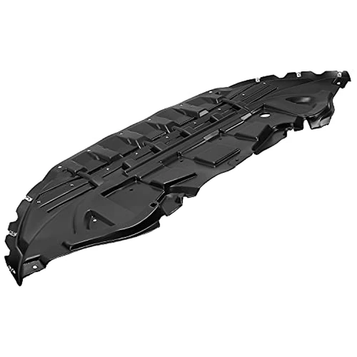 ECOTRIC Front Engine Splash Shield Compatible with 2013-2014 Ford Mustang Base Convertible Coupe GT Convertible Coupe 3.7L 5.0L W/O California Edition Replacement for DR3Z17626B, FO1228130 by ECOTRIC - Image 6