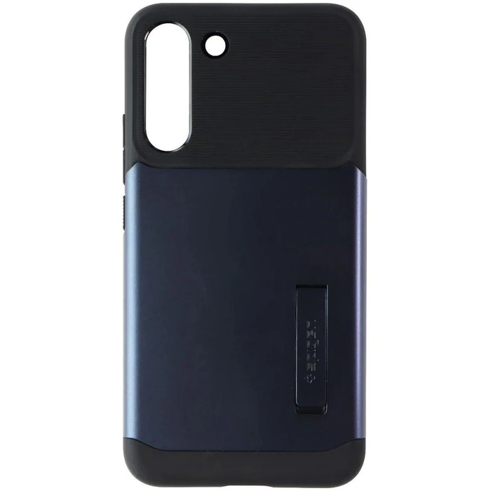 Spigen Slim Armor Series Dual Layer Phone Case for Galaxy S22+ - Metal Slate by Spigen - Image 1