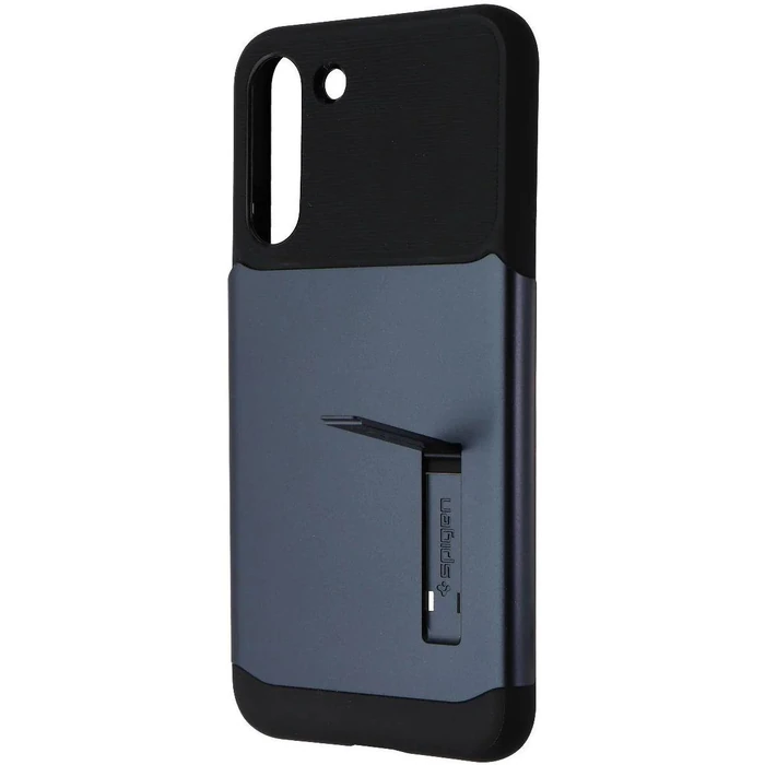 Spigen Slim Armor Series Dual Layer Phone Case for Galaxy S22+ - Metal Slate by Spigen - Image 2