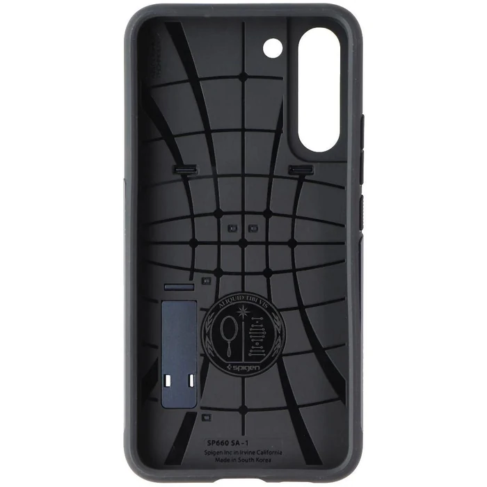 Spigen Slim Armor Series Dual Layer Phone Case for Galaxy S22+ - Metal Slate by Spigen - Image 3